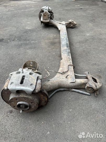 Задняя балка ваз 2114 с дисками и супортами