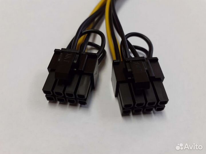 Переходник 8-pin на 2* 6+2 pin