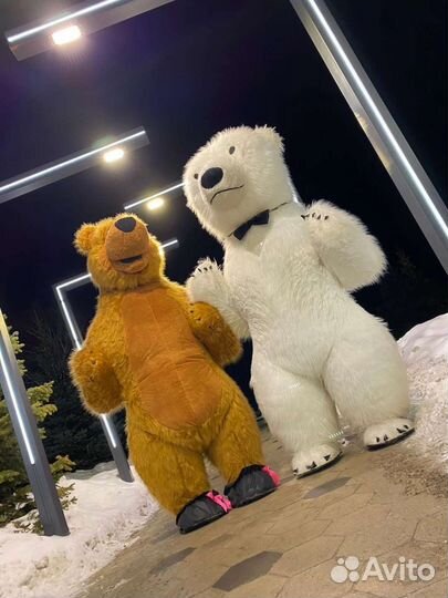 Ростовая кукла Миша и Маша