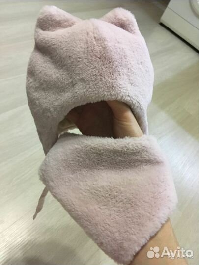 Комплект шапка+шарфик