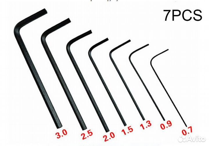 Набор шестигранников для велосипедов/мотоциклов