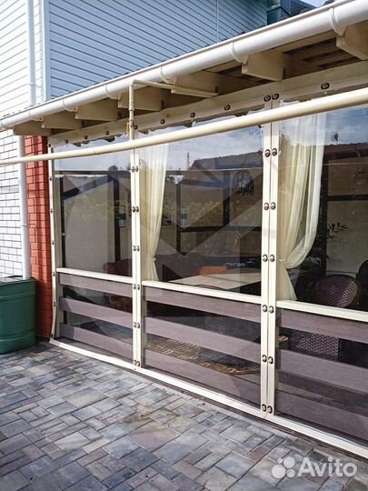 Гибкие окна / Мягкие окна для дачи