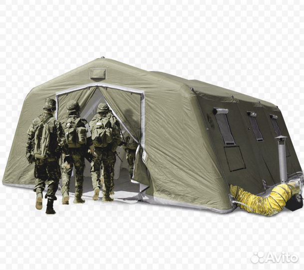 Армейские военные палатки 10 - 70 местные