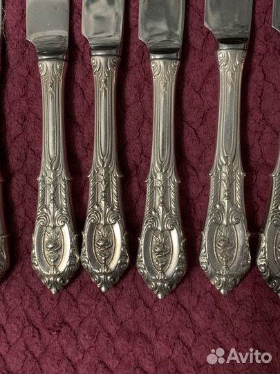 Антик Hабор на 6-х Серебро 925' 1360 гр 36 пр