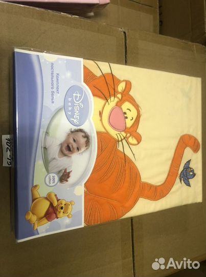 Комплект постельного белья для детской кроватки