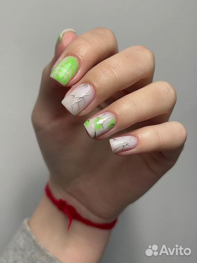 Маникюр гель лак