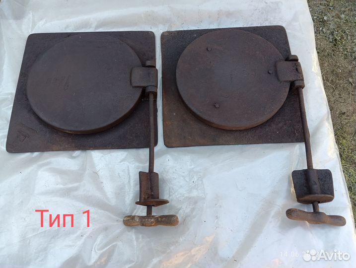 Печные чугунные задвижки