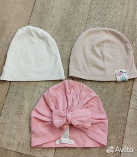 Шапочки на девочку, 38-40