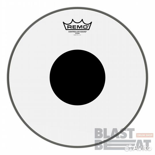 Пластик для барабана Remo 10