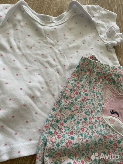 Боди для девочки пакетом