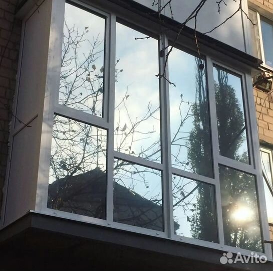 Остекление балкона и установка пластиковых окон