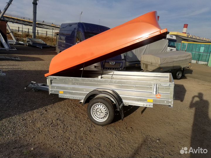 Прицеп легковой Автос с пластиковой крышкой