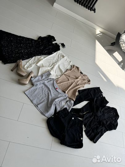 Женские вещи пакетом размер 42 лосины джинсы