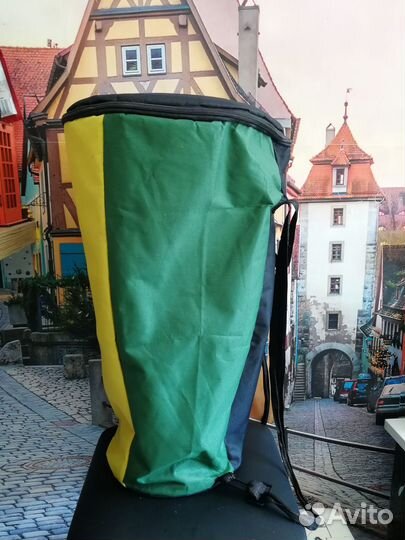 Барабан африканский джембе 10