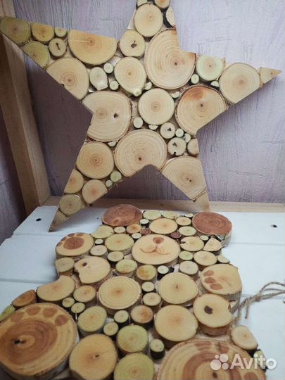 Панно из дерева