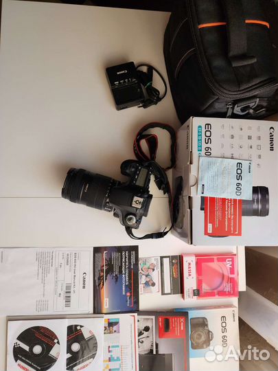 Зеркальный фотоаппарат canon 60d