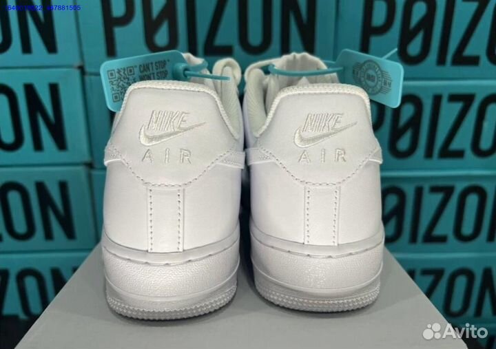 Кроссовки Nike air force 1 белые оригинал