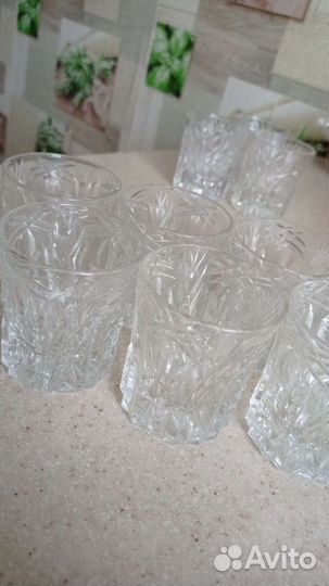 Рюмки (стопки), хрусталь