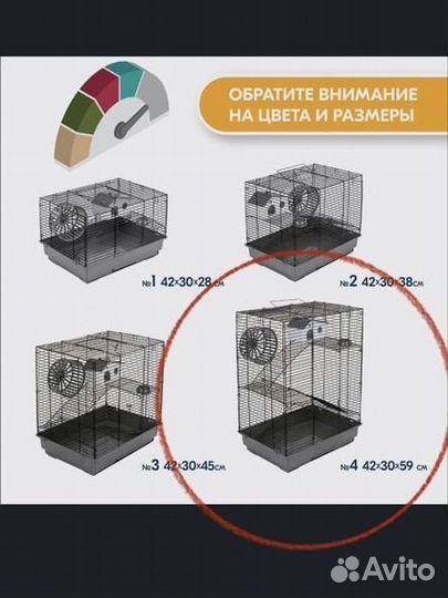 Клетка для грызунов