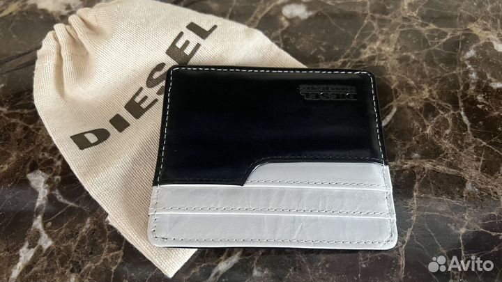 Оригинальный картхолдер Diesel из натуральной кожи