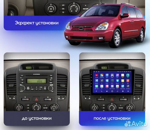 Магнитола Kia Carnival (2006-2014) Teyes