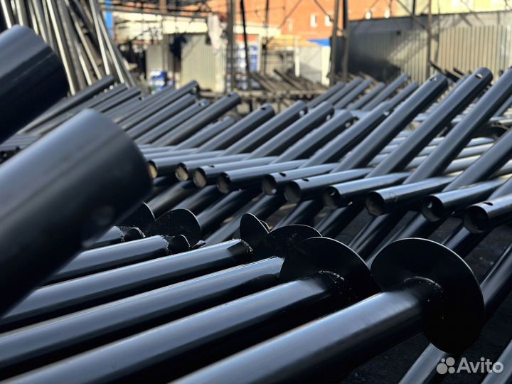 Винтовые сваи доставка монтаж