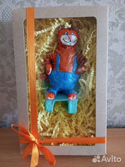 Ватные елочные игрушки