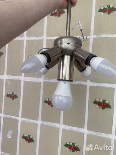 Хрустальная люстра СССР