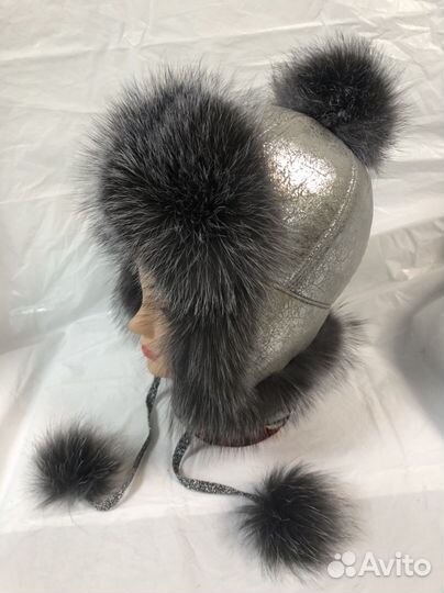 Шапка меховая детская