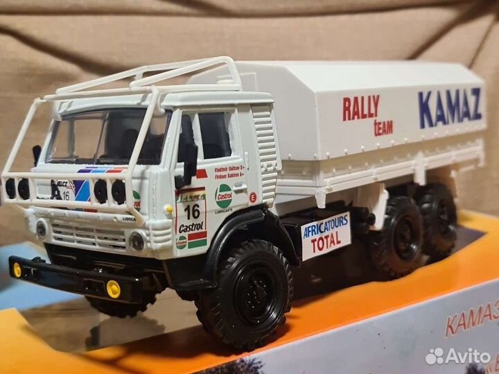 Коллекция Камазов Ралли 1:43 Элекон