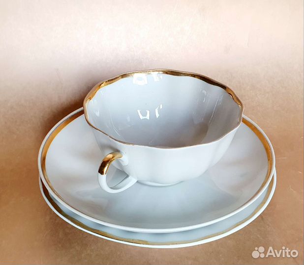 Чайные трио винтаж