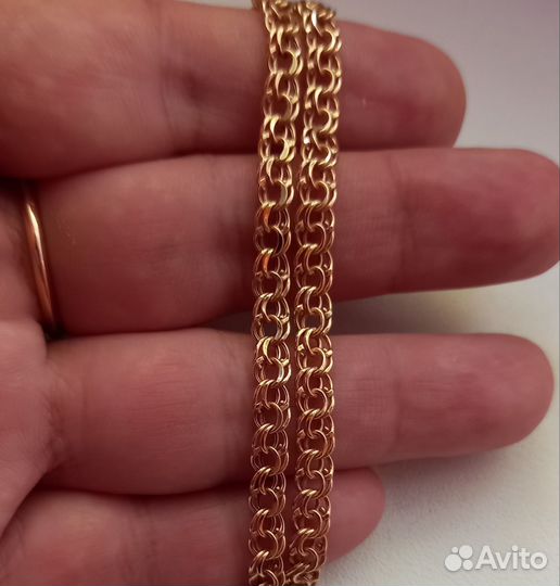 Золотая цепь 585 пробы