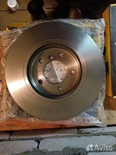 Передние тормозные диски на BMW E46