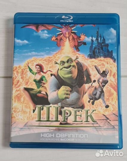 Шрек Shrek 2001 bluray blu-ray