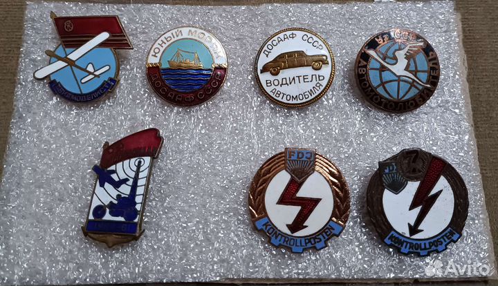 Значки СССР, Уз. сср, ГДР