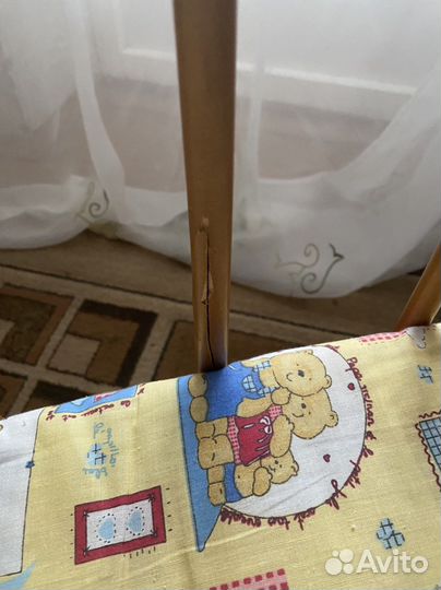 Кроватка детская с матрасом бу