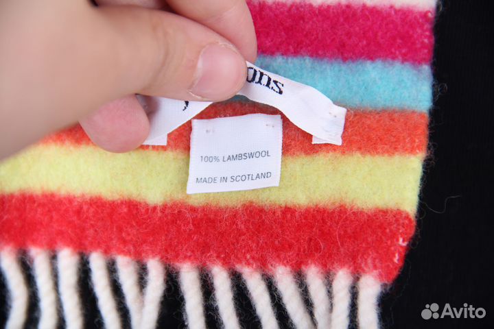 Johnstons Made in Scotland шерстяной шарф