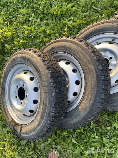 Зимние колеса на ниву