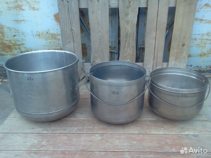 Нержавеющие ведро и многое другое смотрите