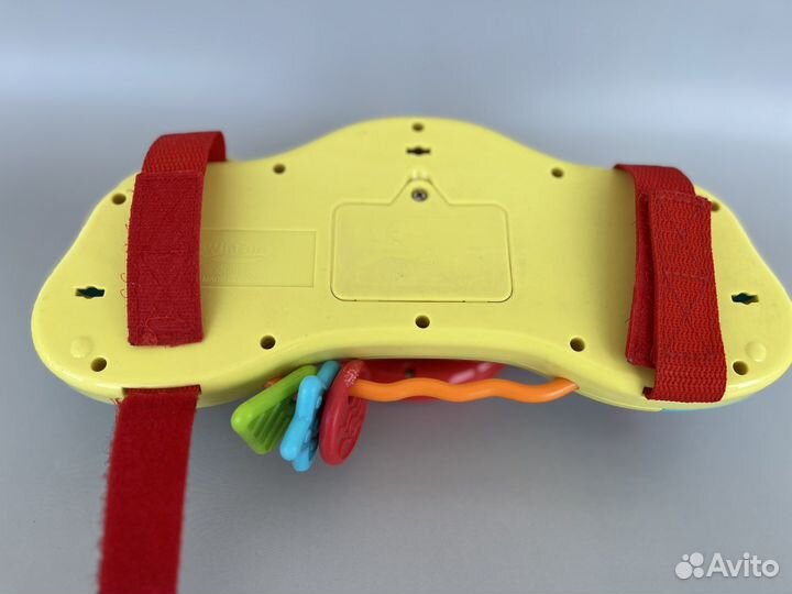 Музыкальный руль на коляску микки