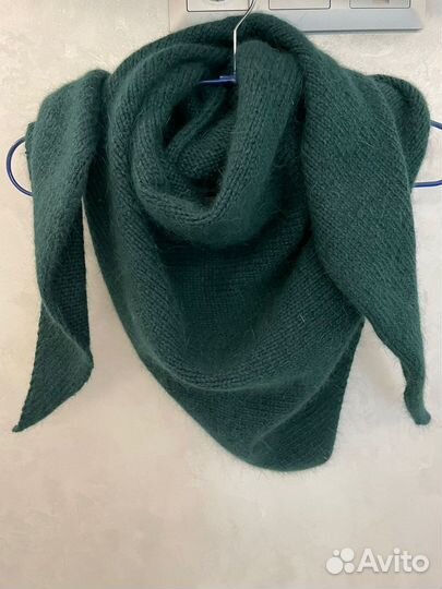 Бактус вязаный из пуха норки