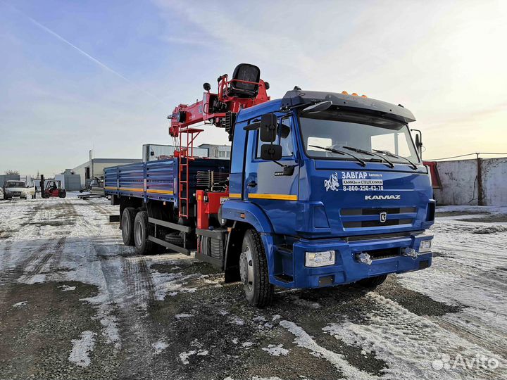 КамАЗ 65117 с КМУ, 2023