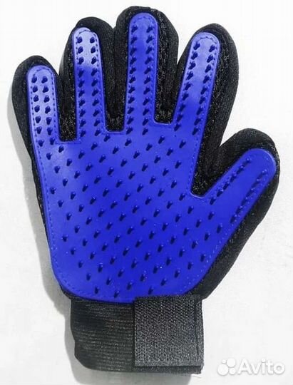 Перчатка для вычесывания шерсти