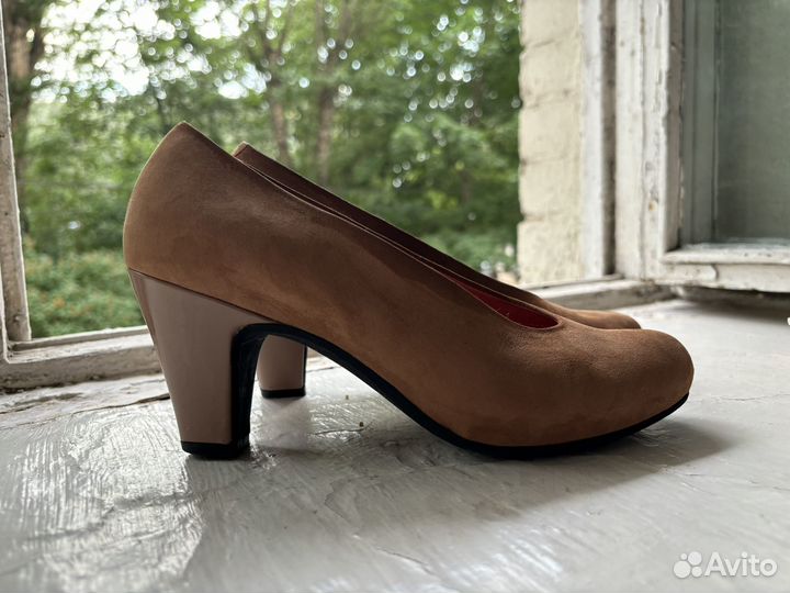 Туфли нат кожа Pas de rouge 37,5