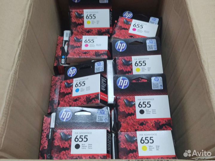 Картриджи оригинальные HP 655-я серия