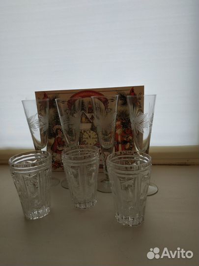 Фужеры и рюмки СССР