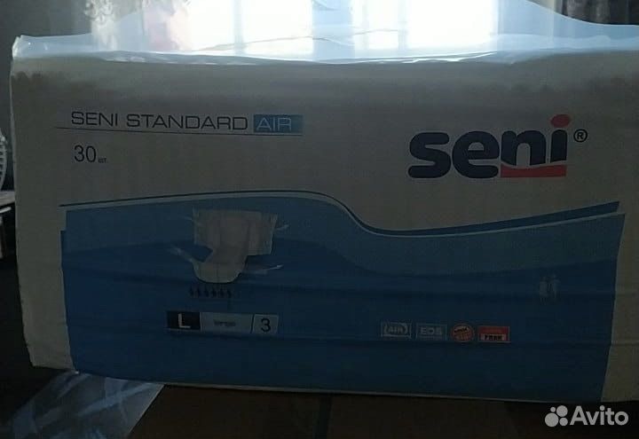 Подгузники для взрослых Seni, размер L