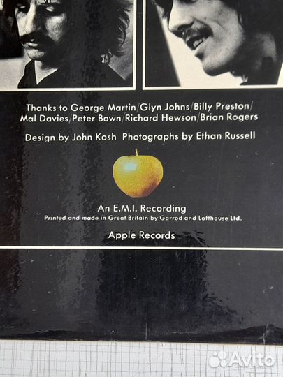 The Beatles Let IT Be 1970 UK