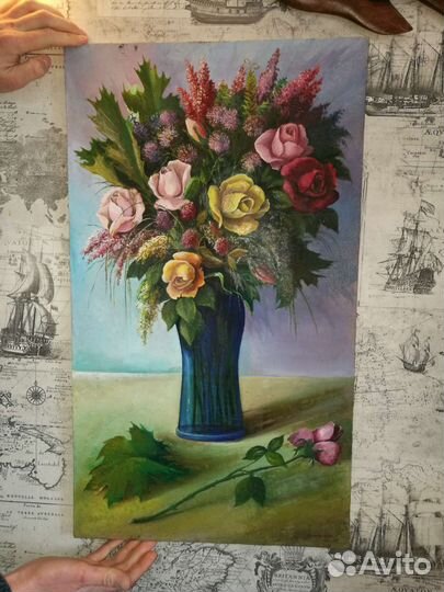 Картина маслом Букет