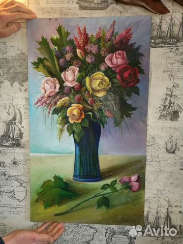 Картина маслом Букет